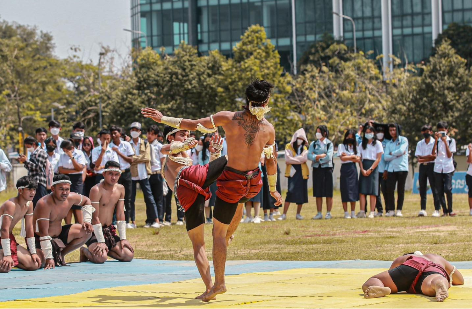 khmer martial art show